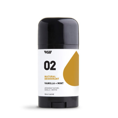 02 Natural Deodorant Vanilla and Mint by Way of Will