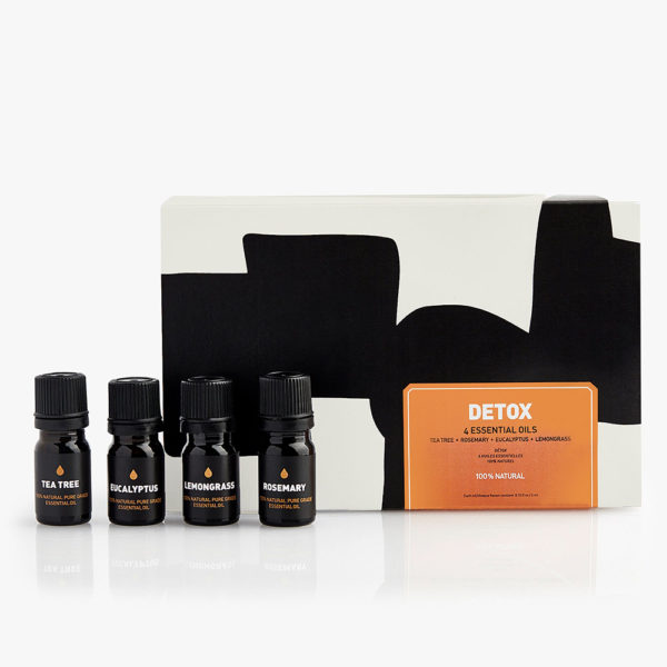 Detox Essential Oil Set of Four 5ml Each by Way of Will