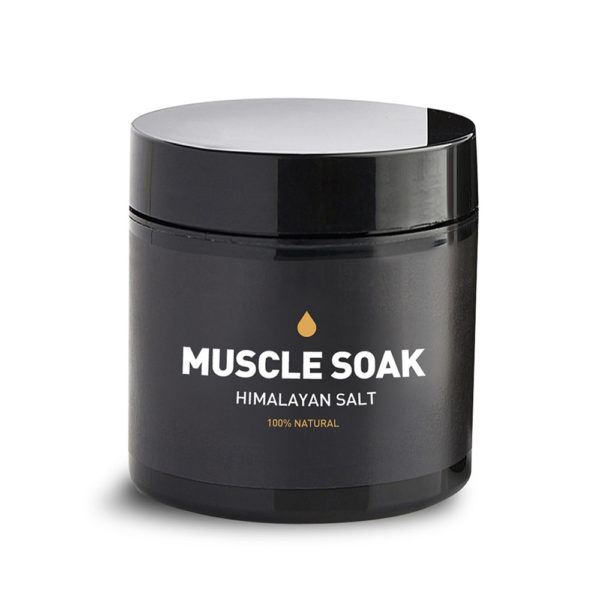Muscle Soak with Himalayan Bath Salts 236ml Tub