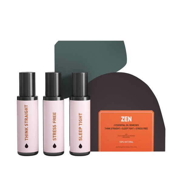 Zen Essential Oil Remedies Set Pack of Three by Way of Will